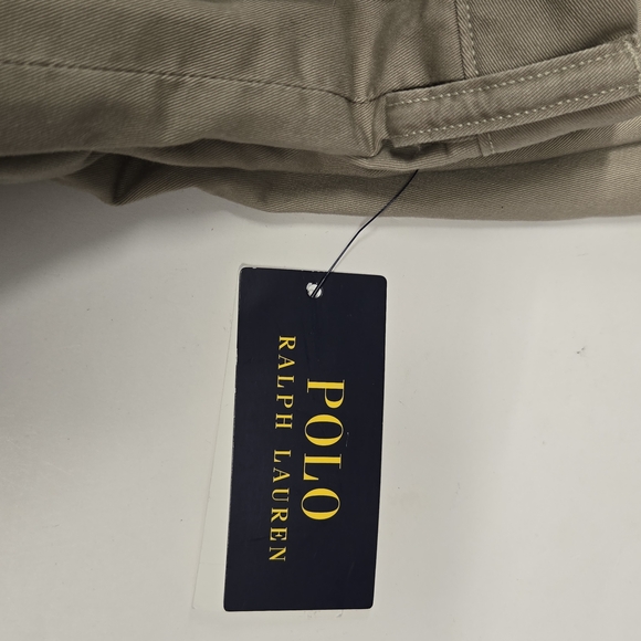 NWT POLO RAPLH LAUREN Men's Tan Shorts Stretch Classic Fit Chino Short SIZE 46B - Picture 6 of 7